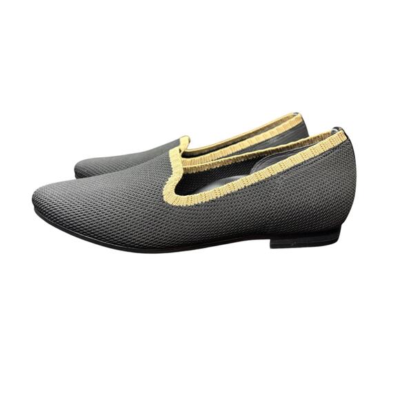 Vionic Willa Knit Flat Black Slip-On Size 6 - Picture 2 of 7